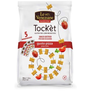 Le veneziane tocket multipack gusto pizza 30 g x 5 pezzi