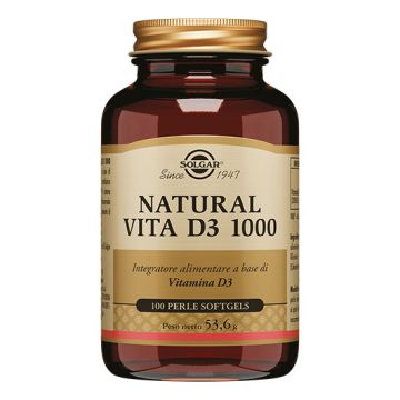 Natural vita d3 1000 100 perle softgel