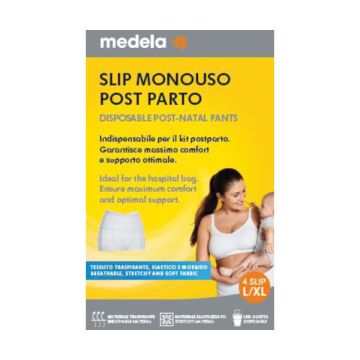 Post-natal pants monouso l/xl 4 pezzi