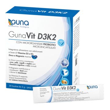 Gunavit D3K2 30 Bustine 2g