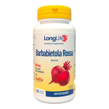 Longlife barbabietola rossa 500 mg 100 capsule vegetali