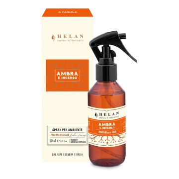 I profumi della casa ambra e incenso fragranza per l'ambiente spray 150ml