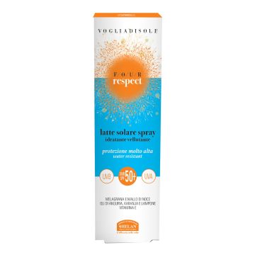 Voglia di sole four respect latte solare spray spf50+ 150 ml