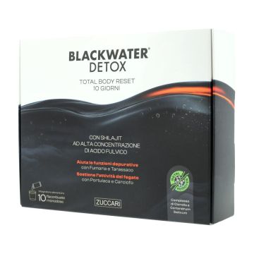 Black water detox 10 buste da 20 ml