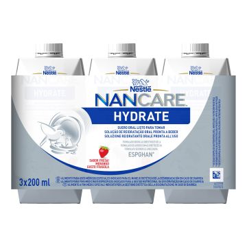 Nancare hydrate liquido 3 pezzi da 200 ml