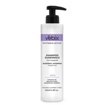 Vebix phytamin active shampoo capelli normali eudermico 250 ml