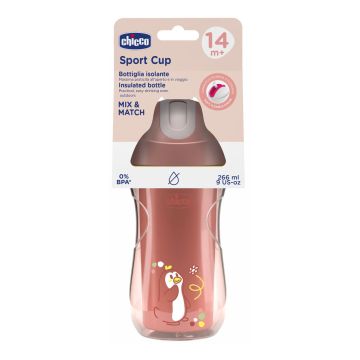 Chicco tazza sport rosa 14m+
