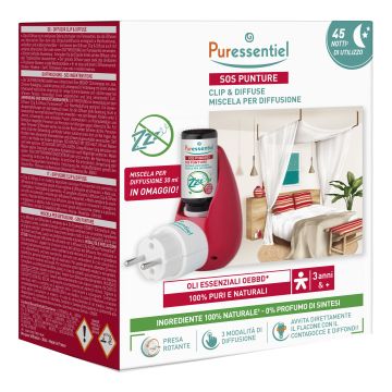 Cofanetto clip & diffuse diffusore + miscela 30 ml