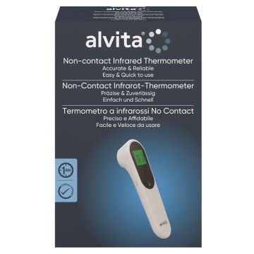 Alvita termometro auricolare a infrarossi