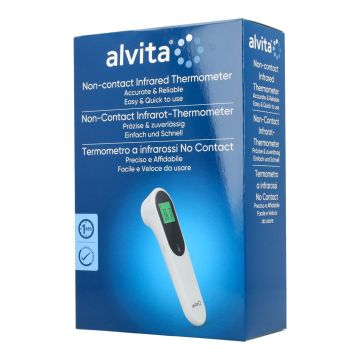 Alvita termometro auricolare a infrarossi