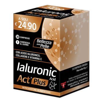 Ialuronic acid act plus 30 compresse divisibili