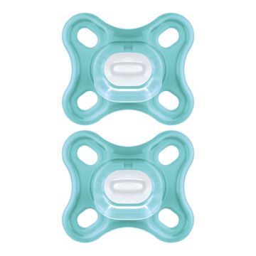 Mam comfort succhietto 2-6 mesi silicone confezione doppia neutro