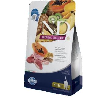 N&d cat tropical selection kitten lamb 300 g