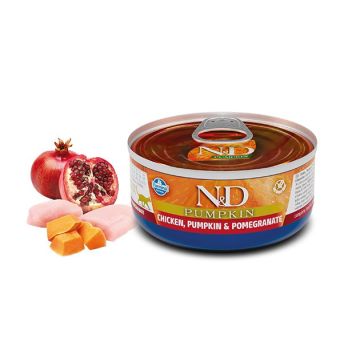 N&D Cat Chicken & Pumpkin & Pomegranate 80 G