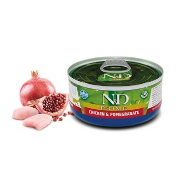 N&D Wet Cat Prime Pollo 80 G