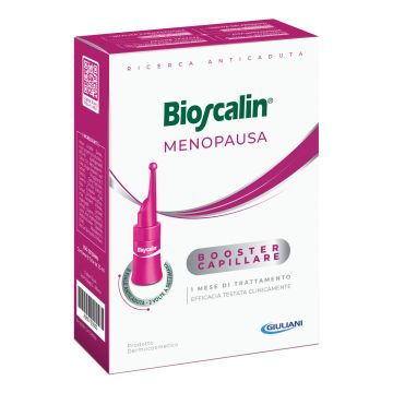 Bioscalin Menopausa Donna Booster Capillare Trattamento Rinforzante Capelli 8 Fiale