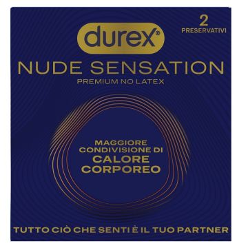 Preservativo durex nude sensation 2 pezzi
