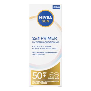 Nivea sun crema viso siero spf50+ 30 ml