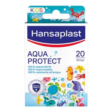 Cerotto hansaplast aqua protect kids 20 pezzi