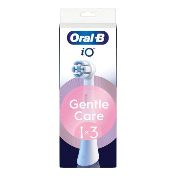 Oralb power refill io gentle clean white 3 pezzi