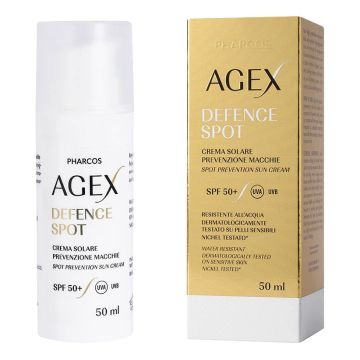 Agex defence spot pharcos crema solare prevenzione macchie 50 ml
