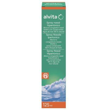 Spray nasale ipertonico alvita 125 ml