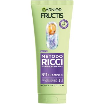 Garnier fructis metodo ricci shampoo 200 ml