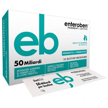 Enteroben 50 miliardi 10 bustine