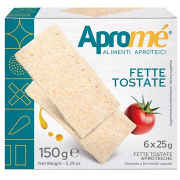 Aprome' fette tostate 6 porzioni da 25 g