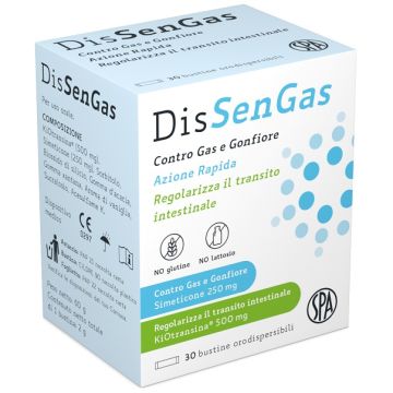 DisSenGas Contro Gonfiore e Gas Intestinale 30 Bustine