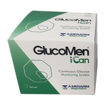 Sistema di monitaraggio glucosio glucomen ican cgm