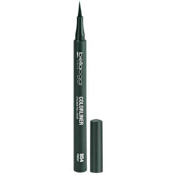 Bellaoggi colorliner eyeliner colorato tratto 0,4 forest