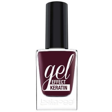 Bellaoggi gel effect keratin smalto effetto gel con cheratina dark plum