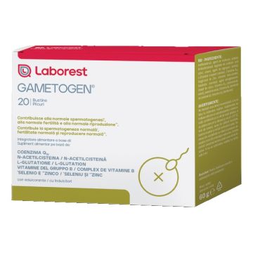 Gametogen 20 Bustine - Integratore per la Fertilità Maschile