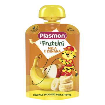 Plasmon omogeneizzato pouch mela banana 130 g
