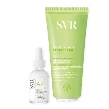 Sebiaclear set ampoule flash 30 ml + creme lavante 200 ml