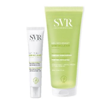 Sebiaclear set mat+pores 40 ml + gel moussant 200 ml