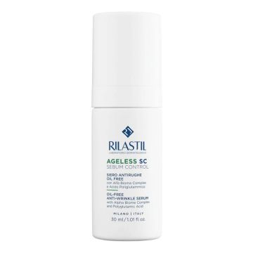 Rilastil Ageless SC Sebum Control Siero Viso Antirughe Sebonormalizzante 30 ml