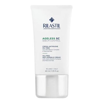 Rilastil Ageless SC Sebum Control Crema Viso Antirughe Oil Free 40 ml