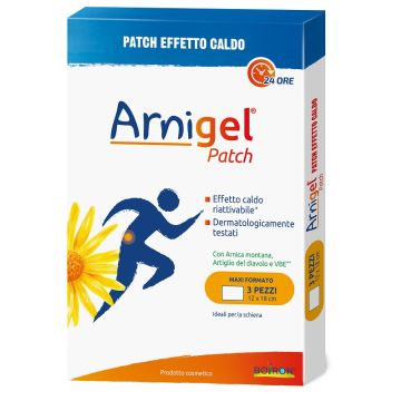 Arnigel patch schiena 12x18cm 3 pezzi