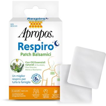Apropos respiro patch balsamici 6 pezzi