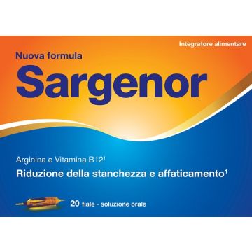 Sargenor 20 fiale da 5 ml nuova formulazione