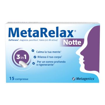 Metarelax notte 15 compresse