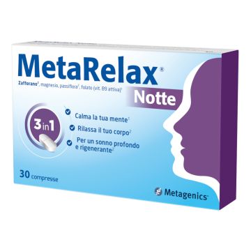 Metarelax notte 30 compresse