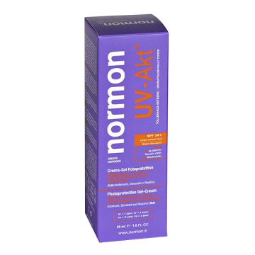Normon uv akt crema gel 50 ml