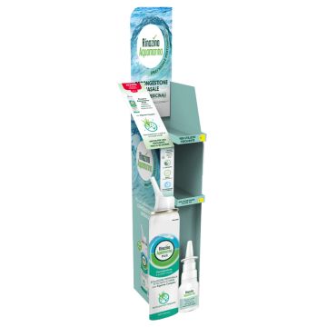 Rinazina aquamarina expo 24 pezzi da 20 ml + 12 pezzi da 125 ml