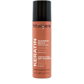Vitalcare keratin shampoo secco 150 ml