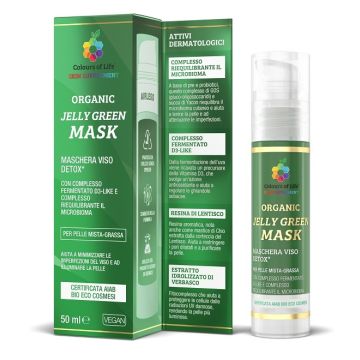 Jelly green organic mask 50 ml