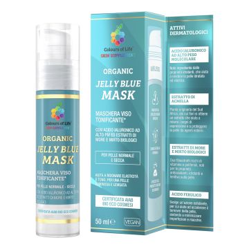 Jelly blue organic mask 50 ml