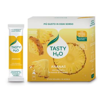 Tasty h2o ananas 12 stick da 2,5 g